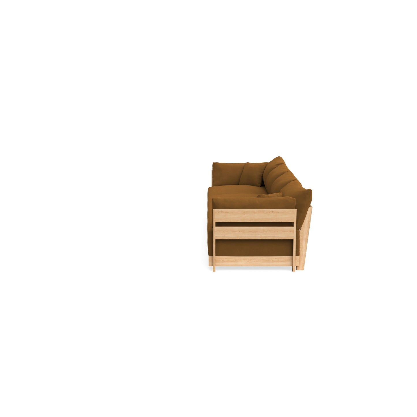Slipcover Only - Modular Bondi 4-Seater Sofa in Cognac