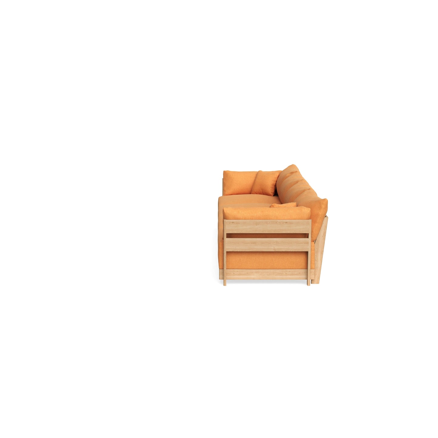 Slipcover Only - Modular Bondi 4-Seater Sofa in Tangerine