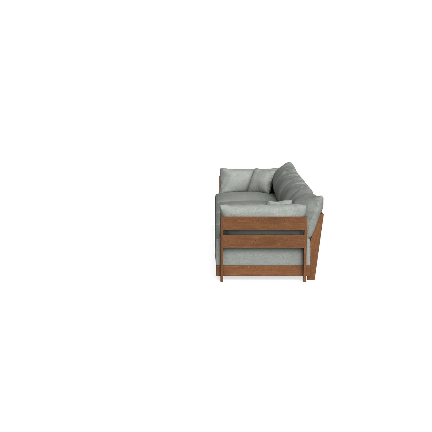 Modular Bondi Espresso 4-Seater Sofa in Spa | Memory Foam Blend