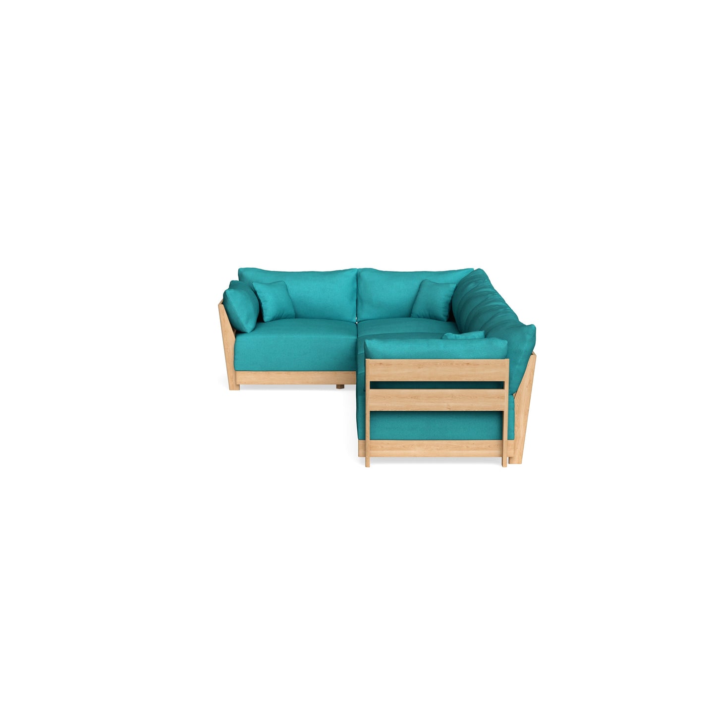 Slipcover Only - Modular Bondi 5-Seater L-Sectional in Pool