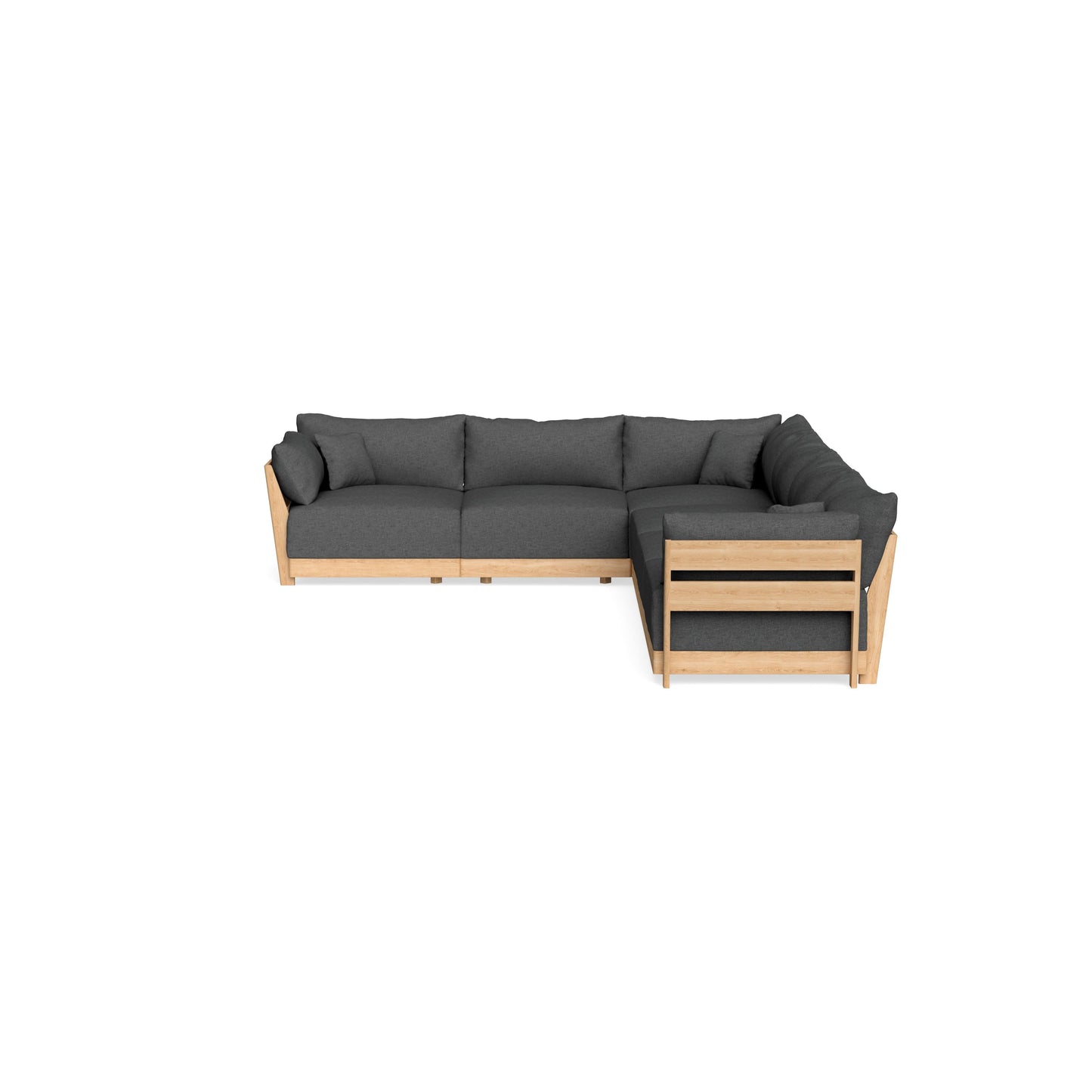 Slipcover Only - Modular Bondi 6-Seater Corner Sectional in Pebble