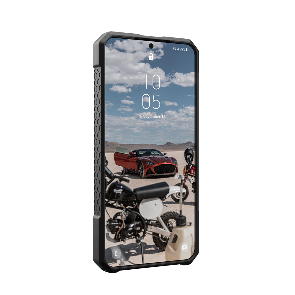 Urban Armour Gear Monarch Pro Bretzel Case For Samsung S24 (Carbon Fiber)
