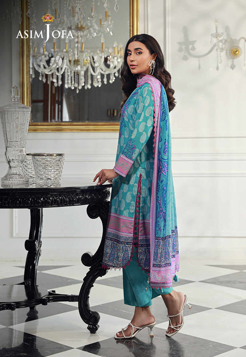 AJUN-11 PRINTED LAWN 3 PCS
