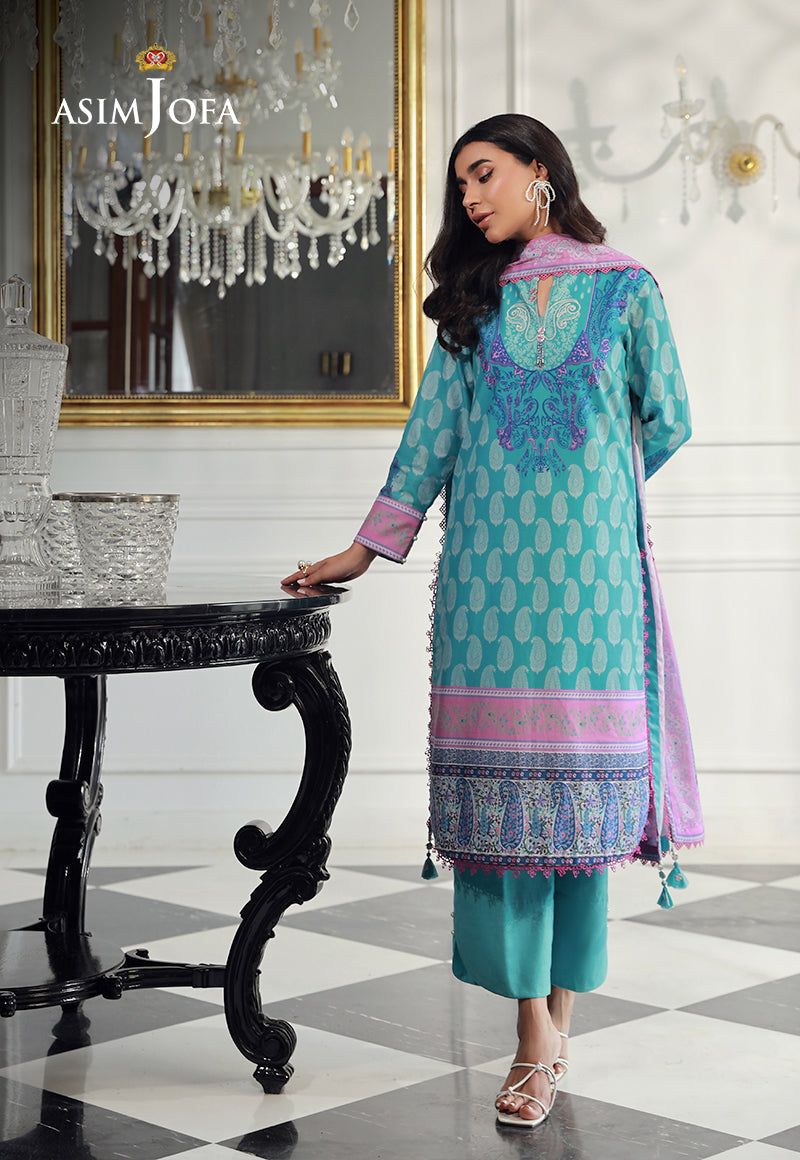 AJUN-11 PRINTED LAWN 3 PCS