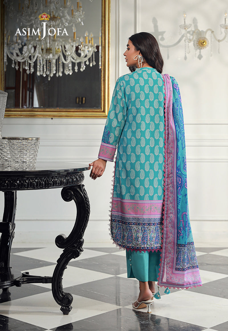 AJUN-11 PRINTED LAWN 3 PCS