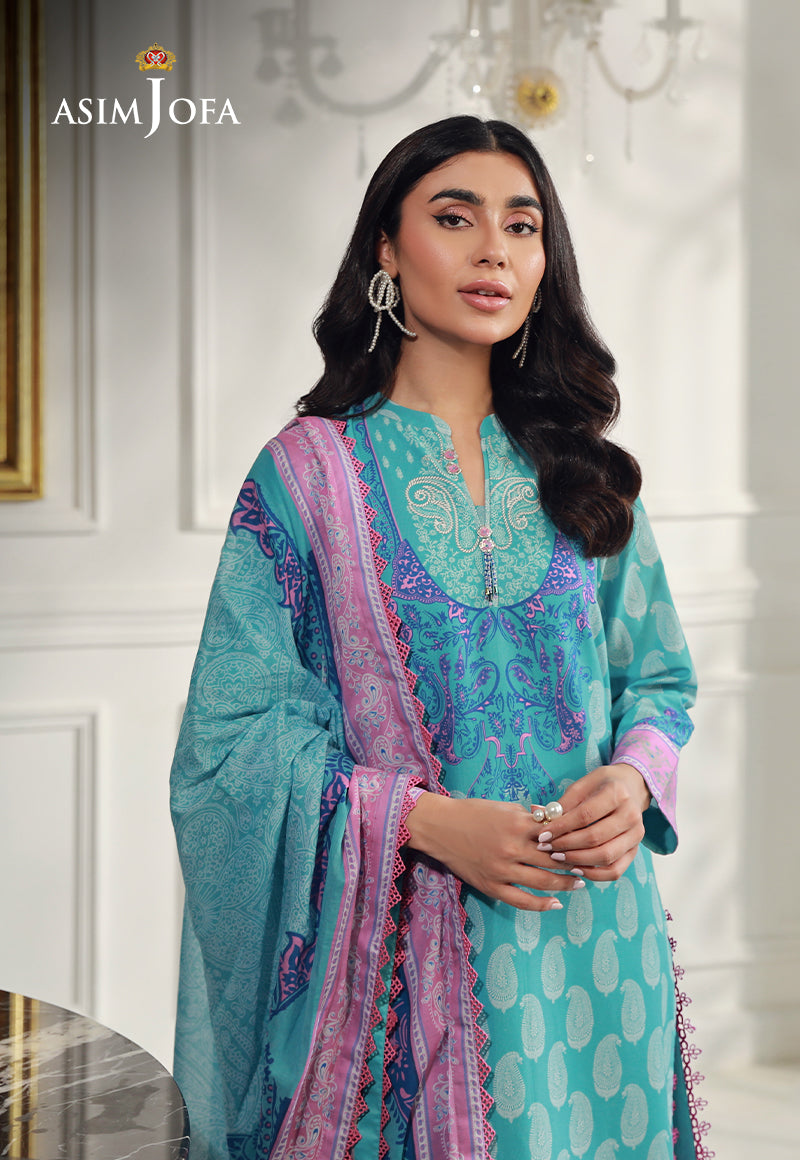 AJUN-11 PRINTED LAWN 3 PCS