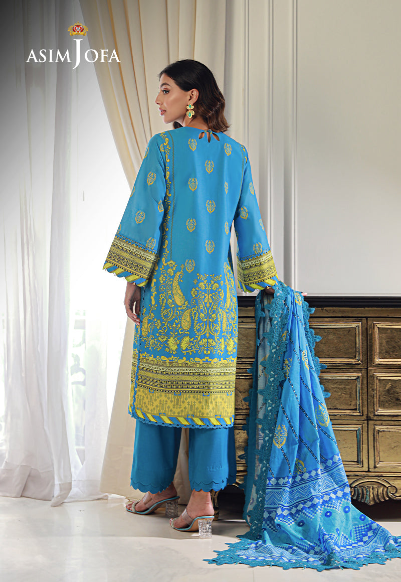 AJUN-16 PRINTED LAWN 3 PCS