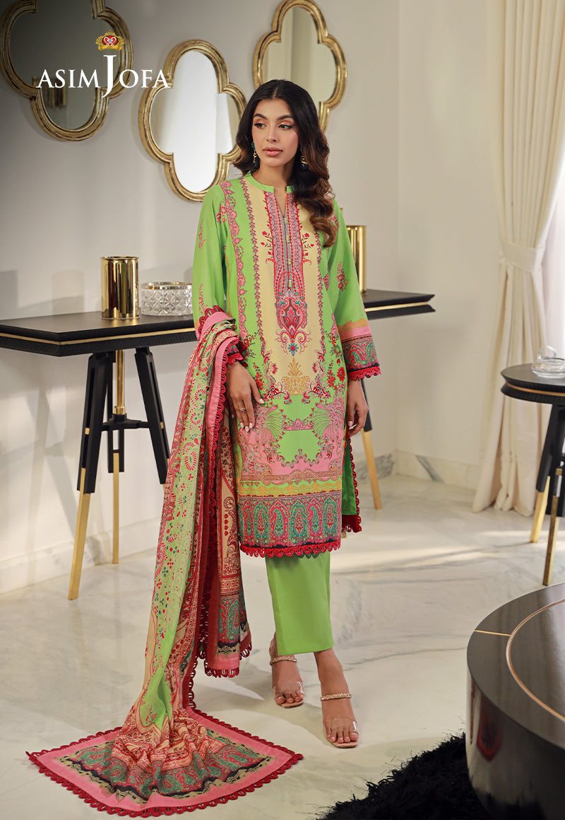 AJUN-13 PRINTED LAWN 3 PCS