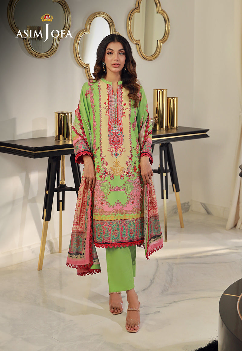 AJUN-13 PRINTED LAWN 3 PCS