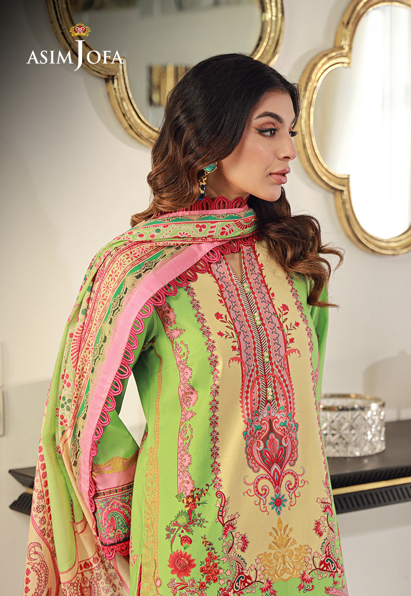 AJUN-13 PRINTED LAWN 3 PCS