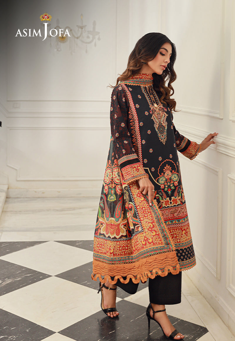 AJUN-15 PRINTED LAWN 3 PCS