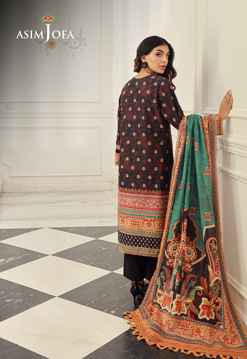 AJUN-15 PRINTED LAWN 3 PCS