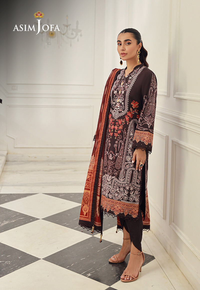 AJUN-08 PRINTED LAWN 3 PCS