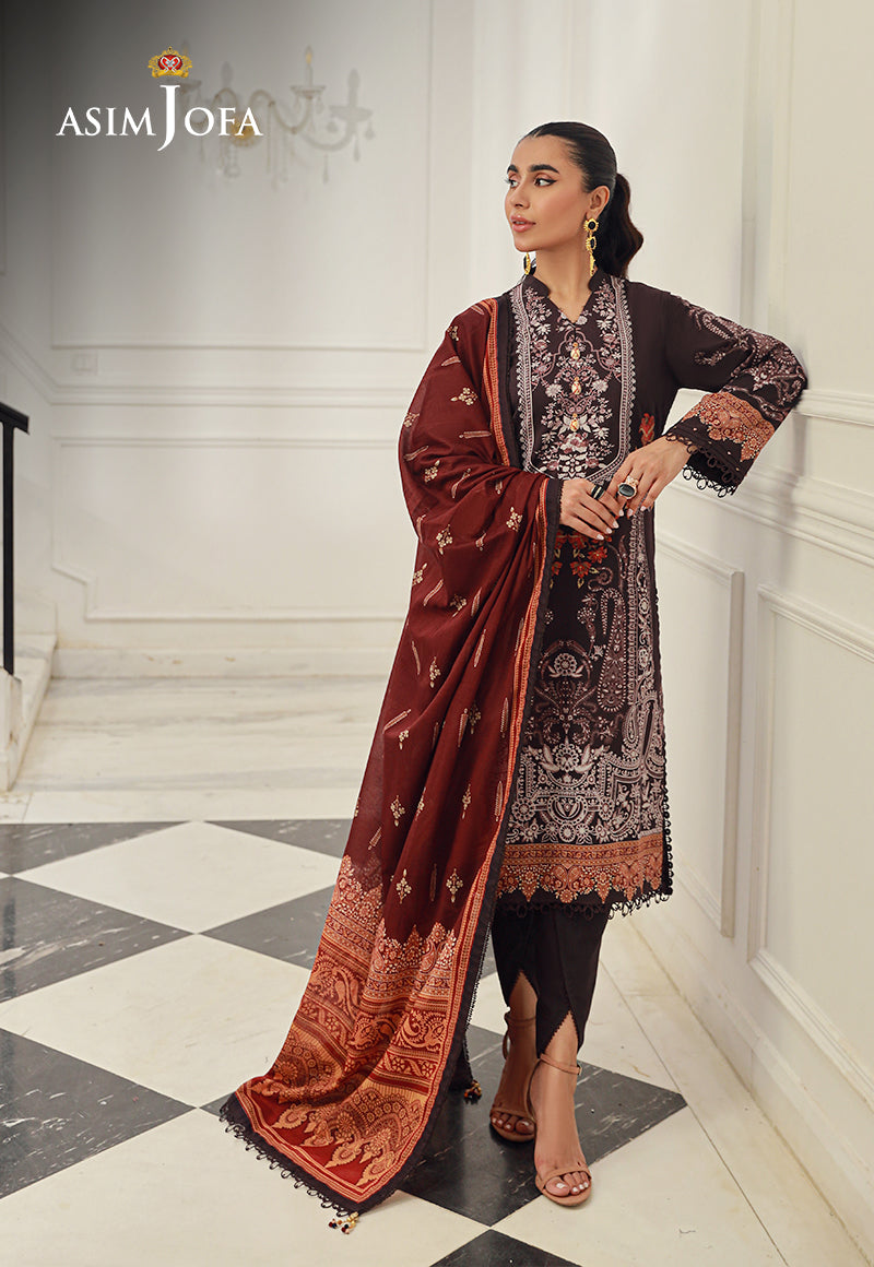 AJUN-08 PRINTED LAWN 3 PCS