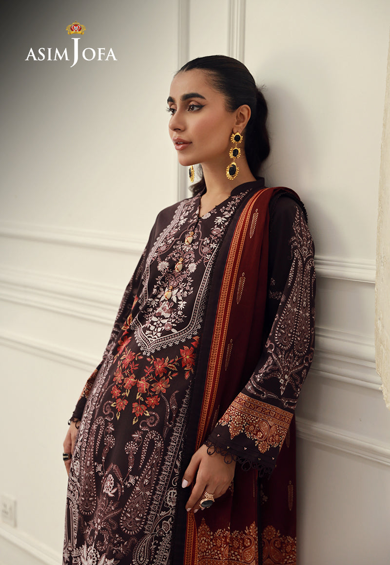 AJUN-08 PRINTED LAWN 3 PCS