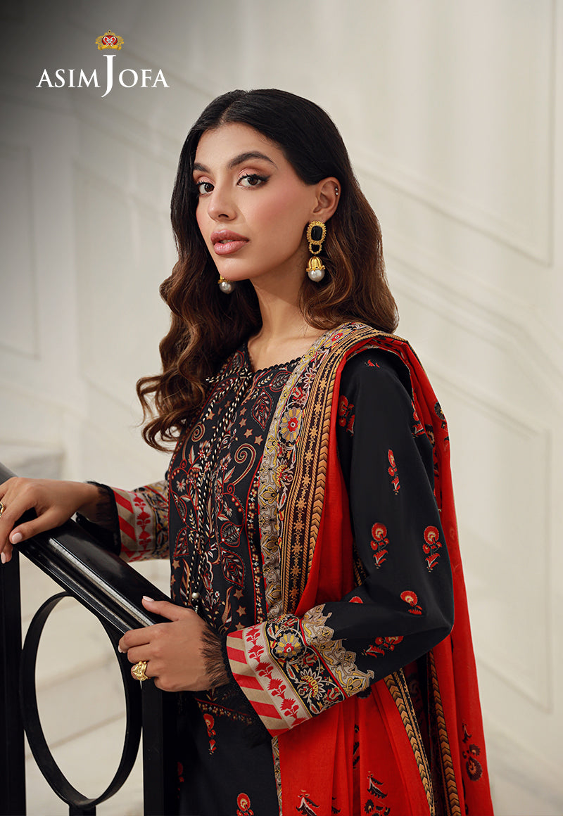 AJUN-12 PRINTED LAWN 3 PCS