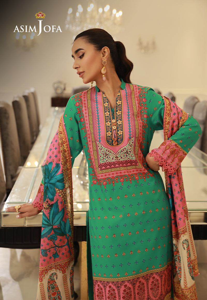 AJUN-03 PRINTED LAWN 3 PCS