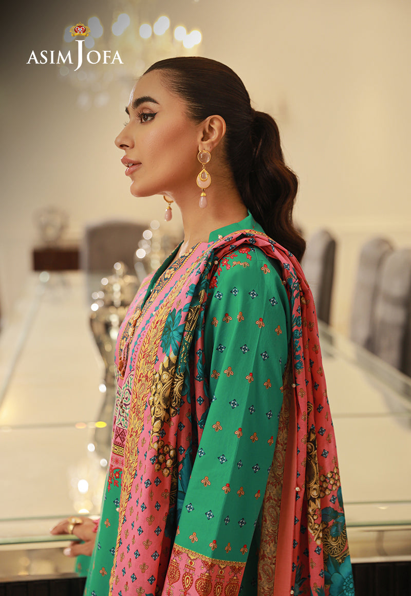 AJUN-03 PRINTED LAWN 3 PCS