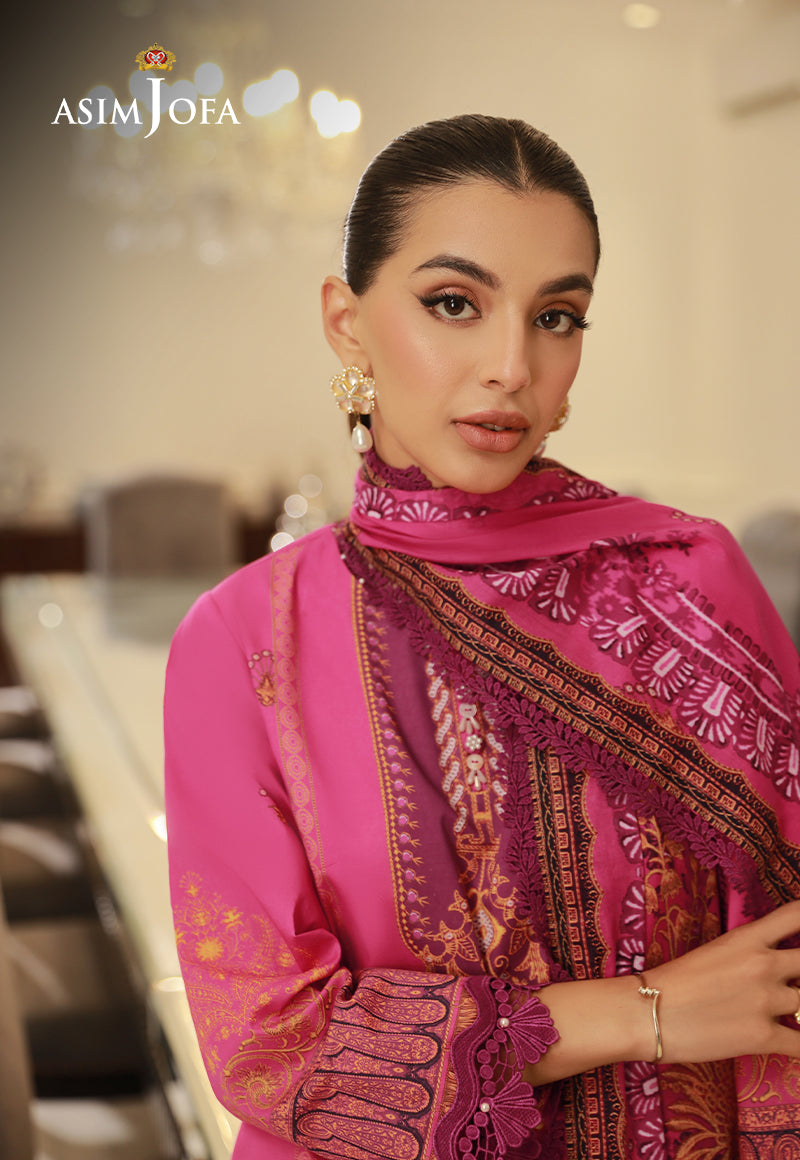AJUN-01 PRINTED LAWN 3 PCS