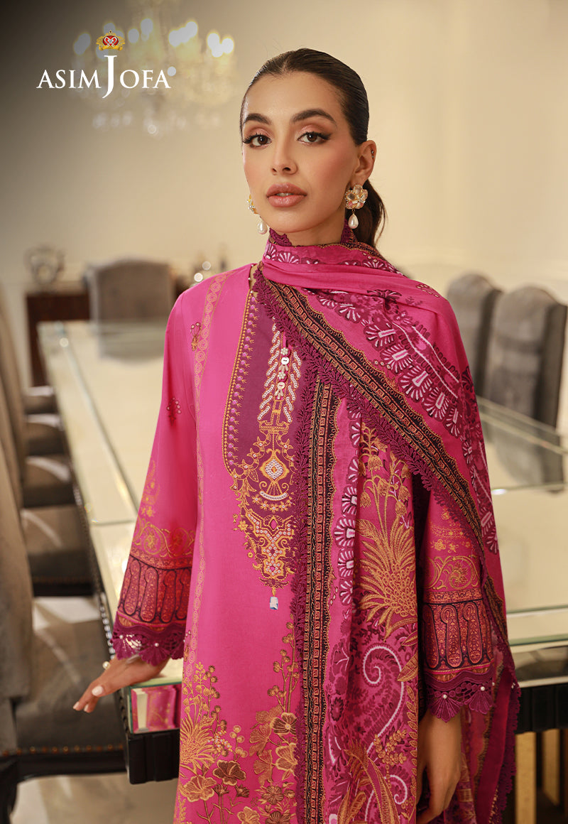 AJUN-01 PRINTED LAWN 3 PCS