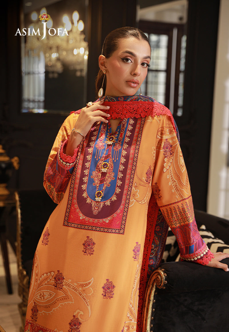AJUN-09 PRINTED LAWN 3 PCS