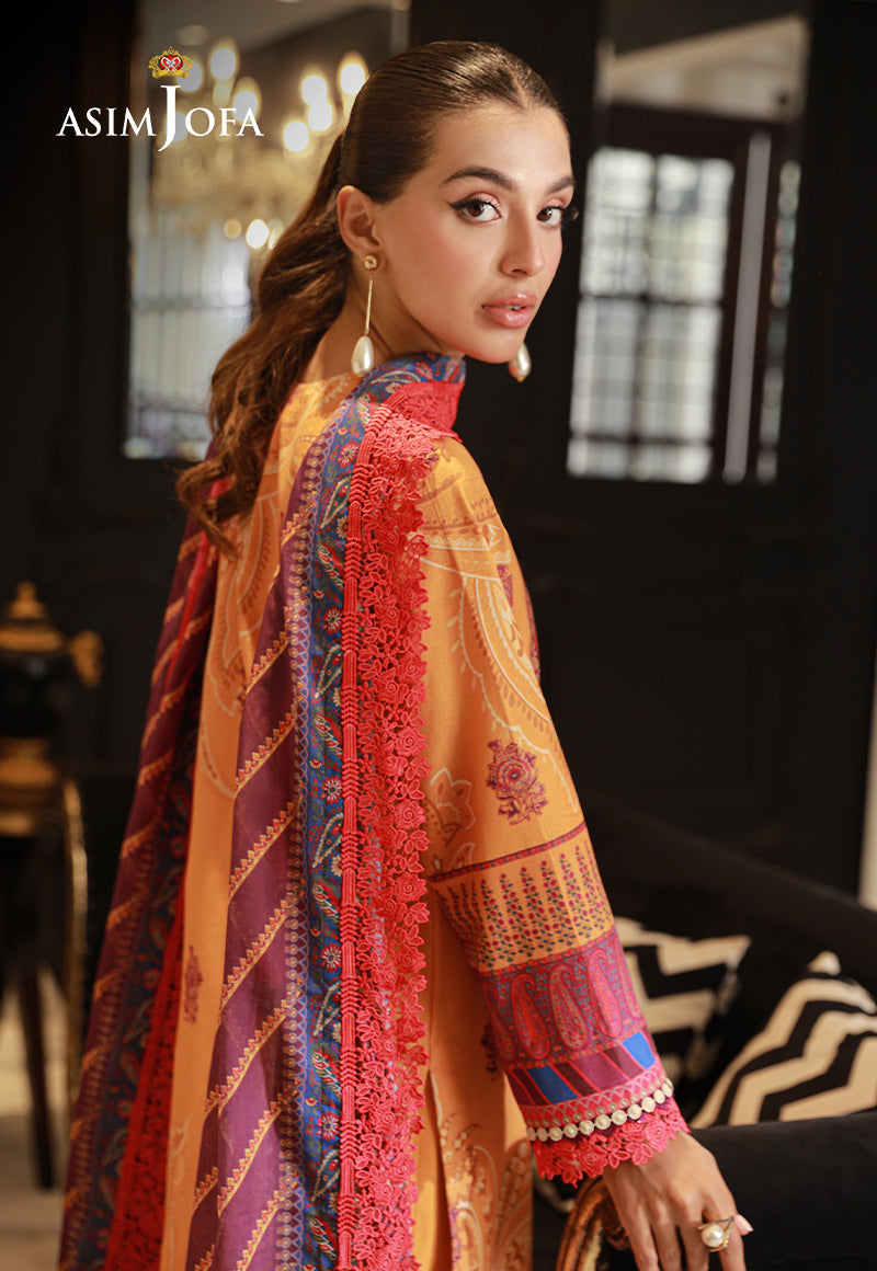 AJUN-09 PRINTED LAWN 3 PCS