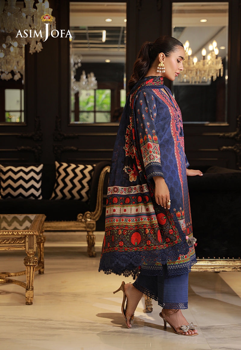 AJUN-07 PRINTED LAWN 3 PCS