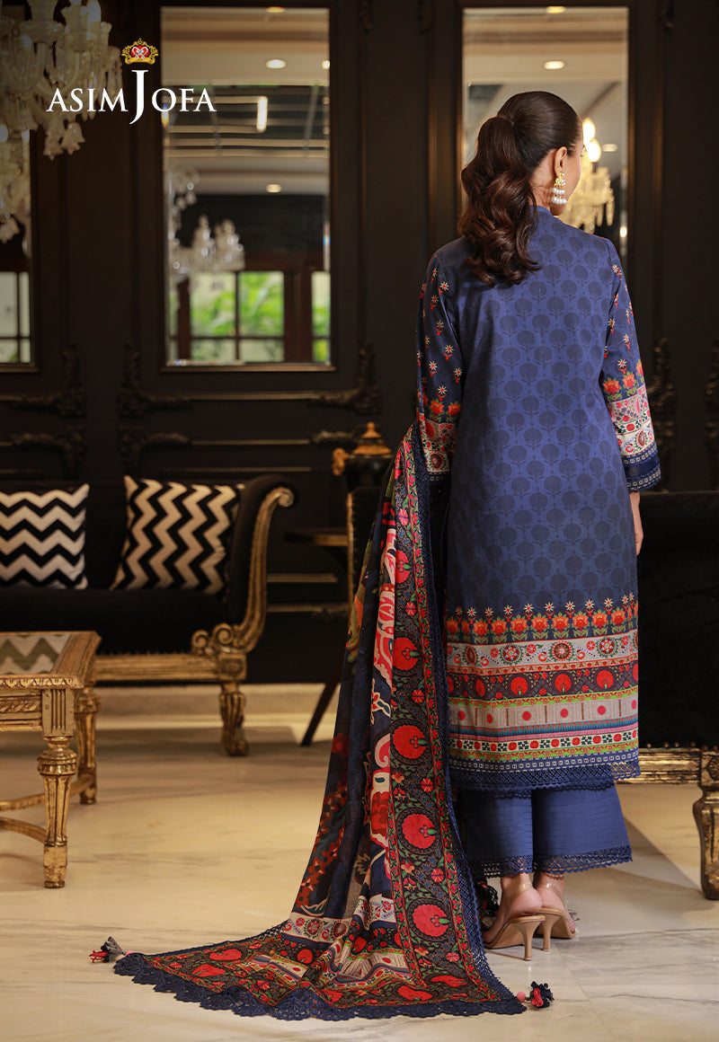 AJUN-07 PRINTED LAWN 3 PCS