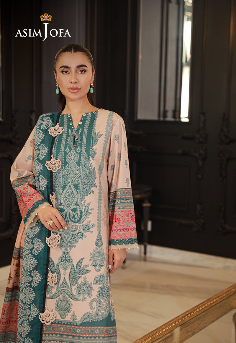 AJUN-10 PRINTED LAWN 3 PCS