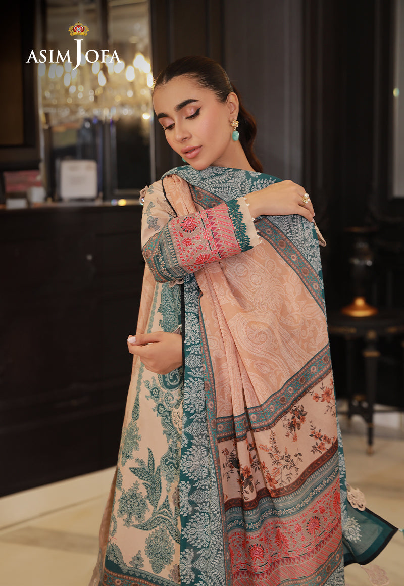 AJUN-10 PRINTED LAWN 3 PCS