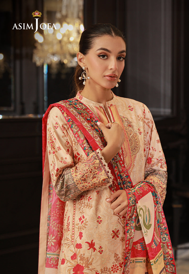 AJUN-14 PRINTED LAWN 3 PCS