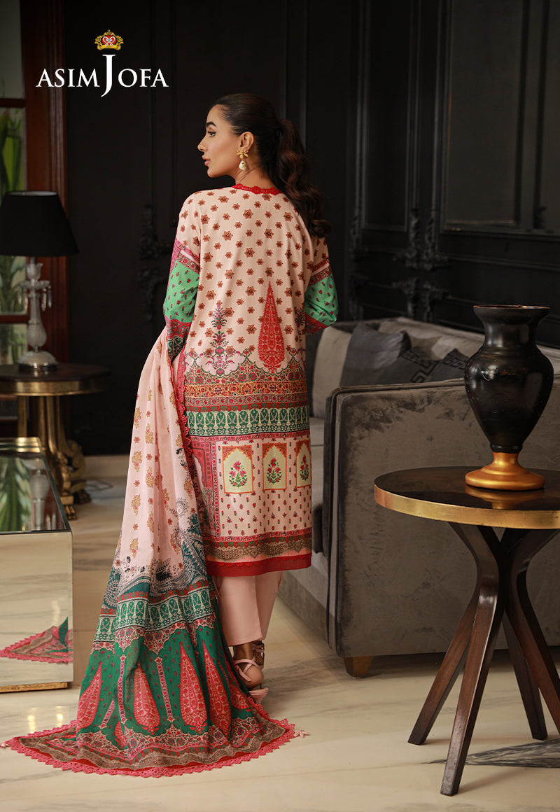 AJUN-02 PRINTED LAWN 3 PCS