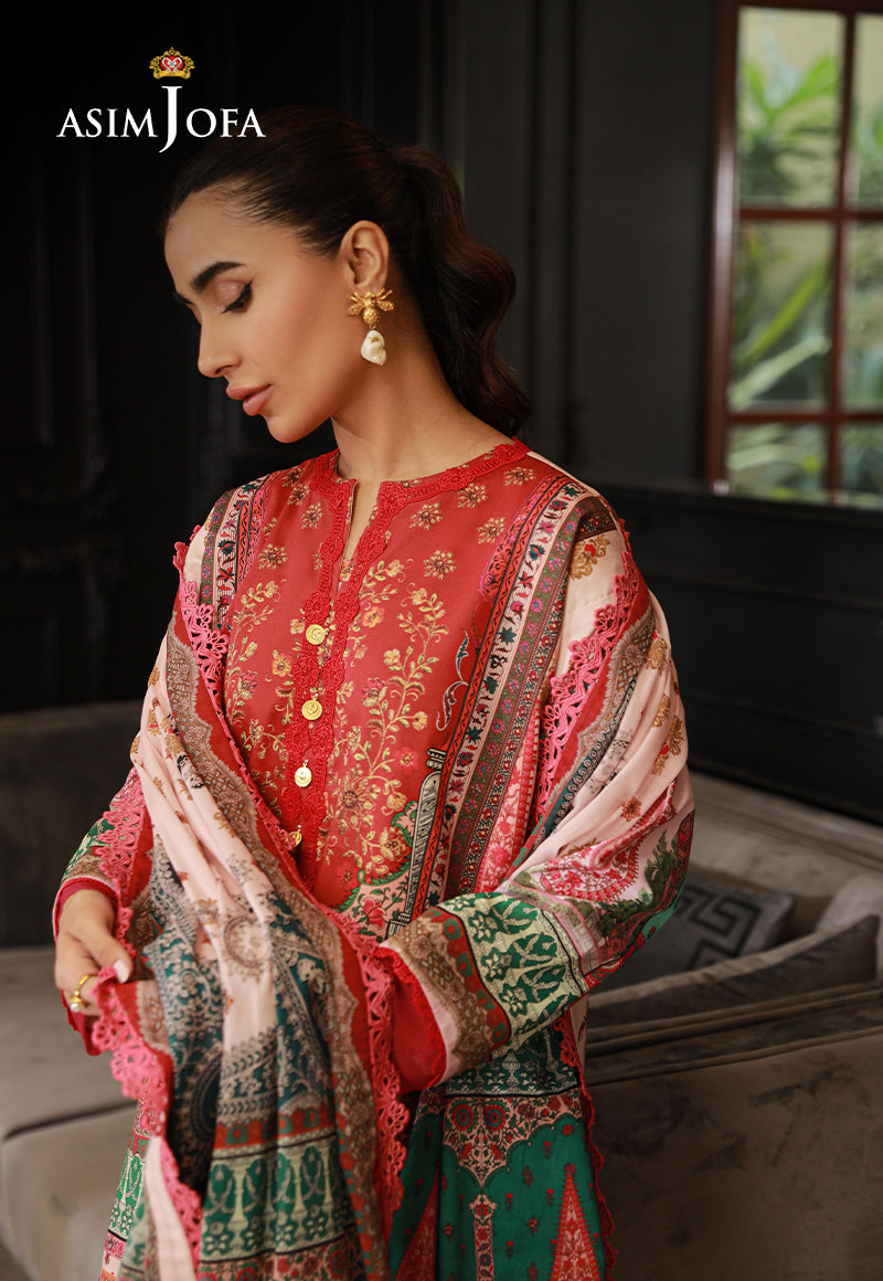 AJUN-02 PRINTED LAWN 3 PCS
