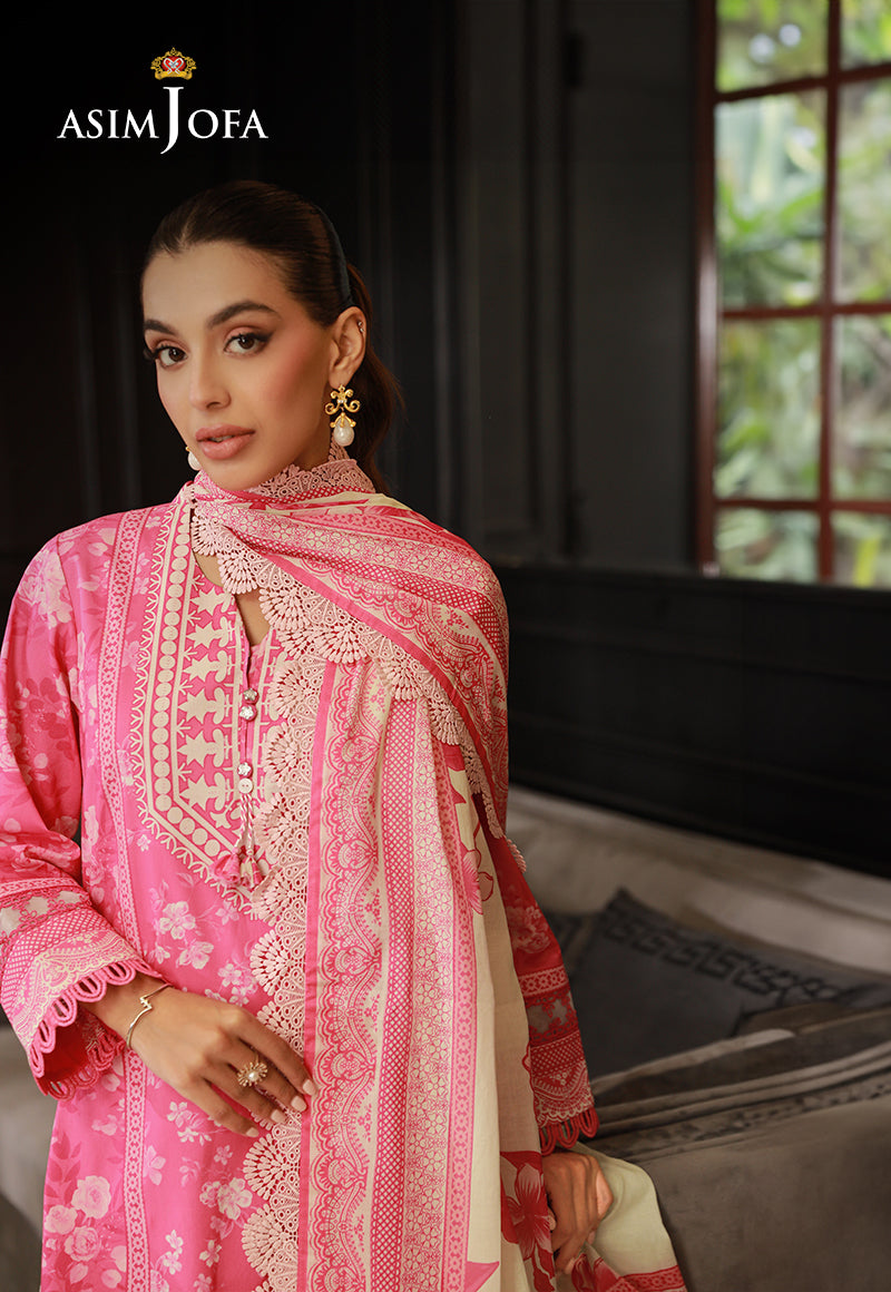 AJUN-06 PRINTED LAWN 3 PCS