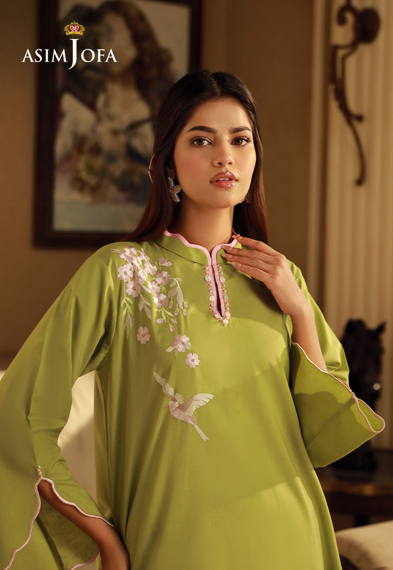 AJSG-05 EMBROIDERED CAMBRIC 2PCS