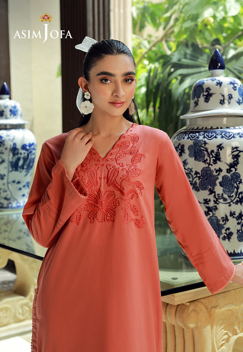 AJSG-04 EMBROIDERED CAMBRIC 2PCS