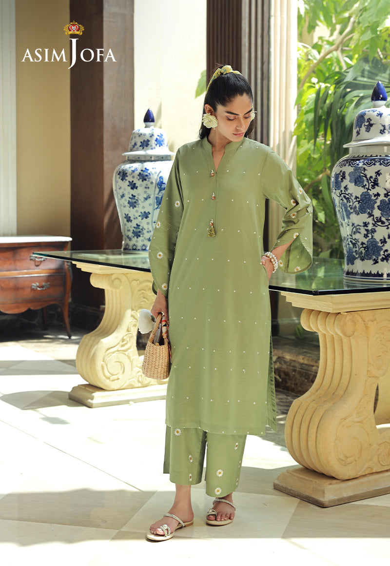 AJSG-01 EMBROIDERED CAMBRIC 2PCS