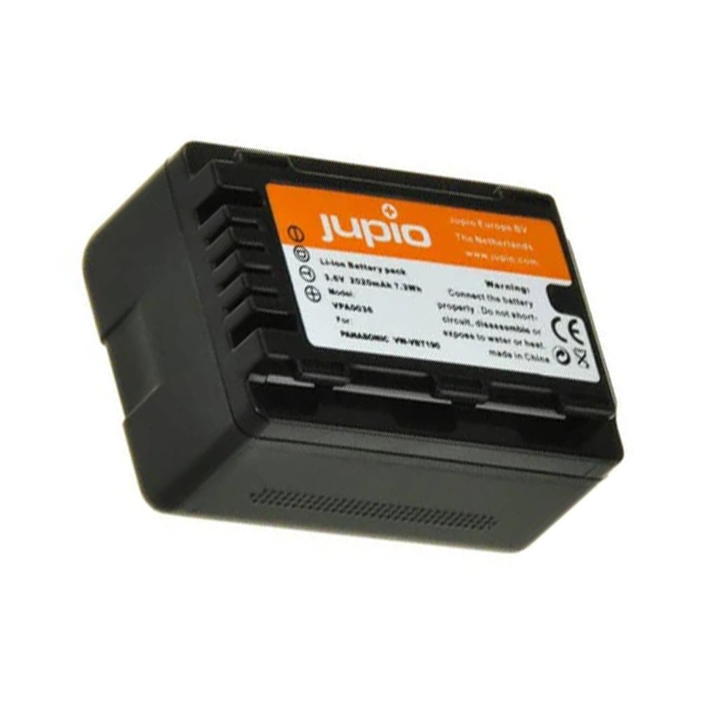 Jupio Li-Ion 3.6V 2020mAh Rechargeable Battery For Panasonic VW-VBT190 Cam