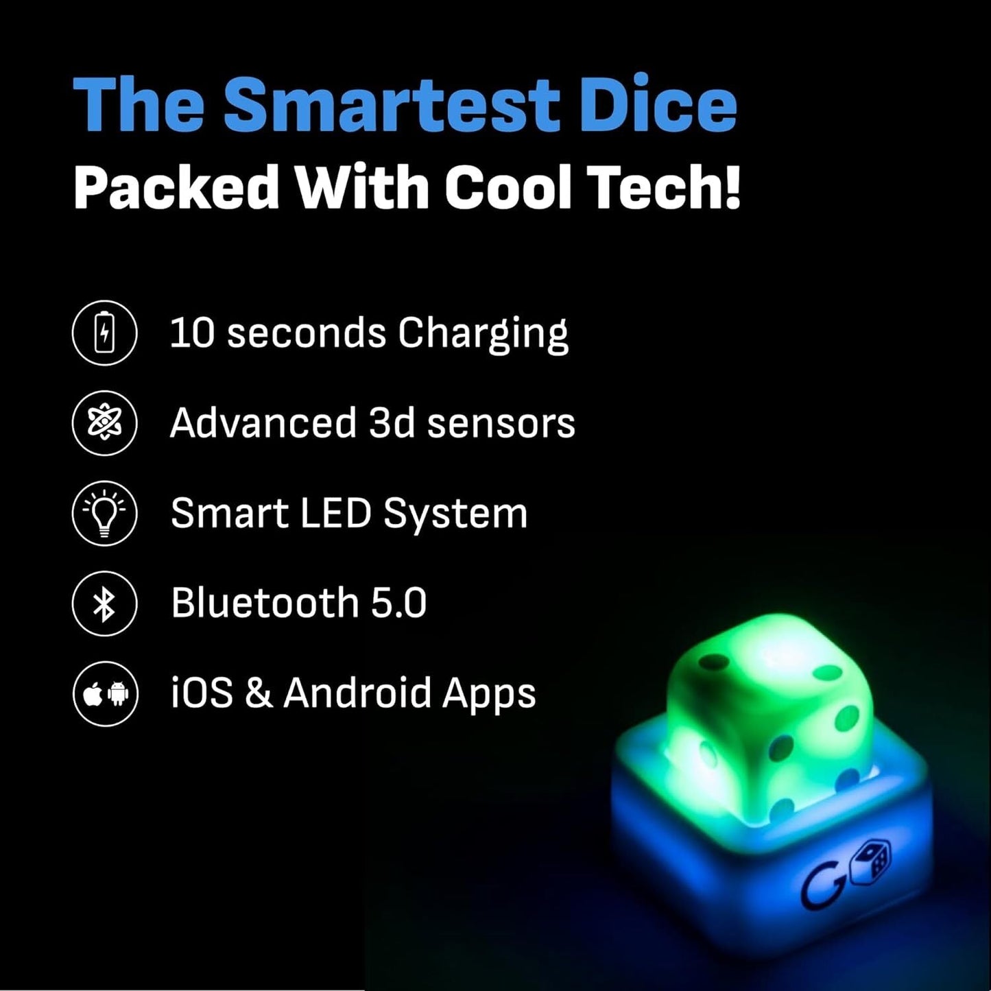 GoDice Smart Connected Dice (Pack of 2)