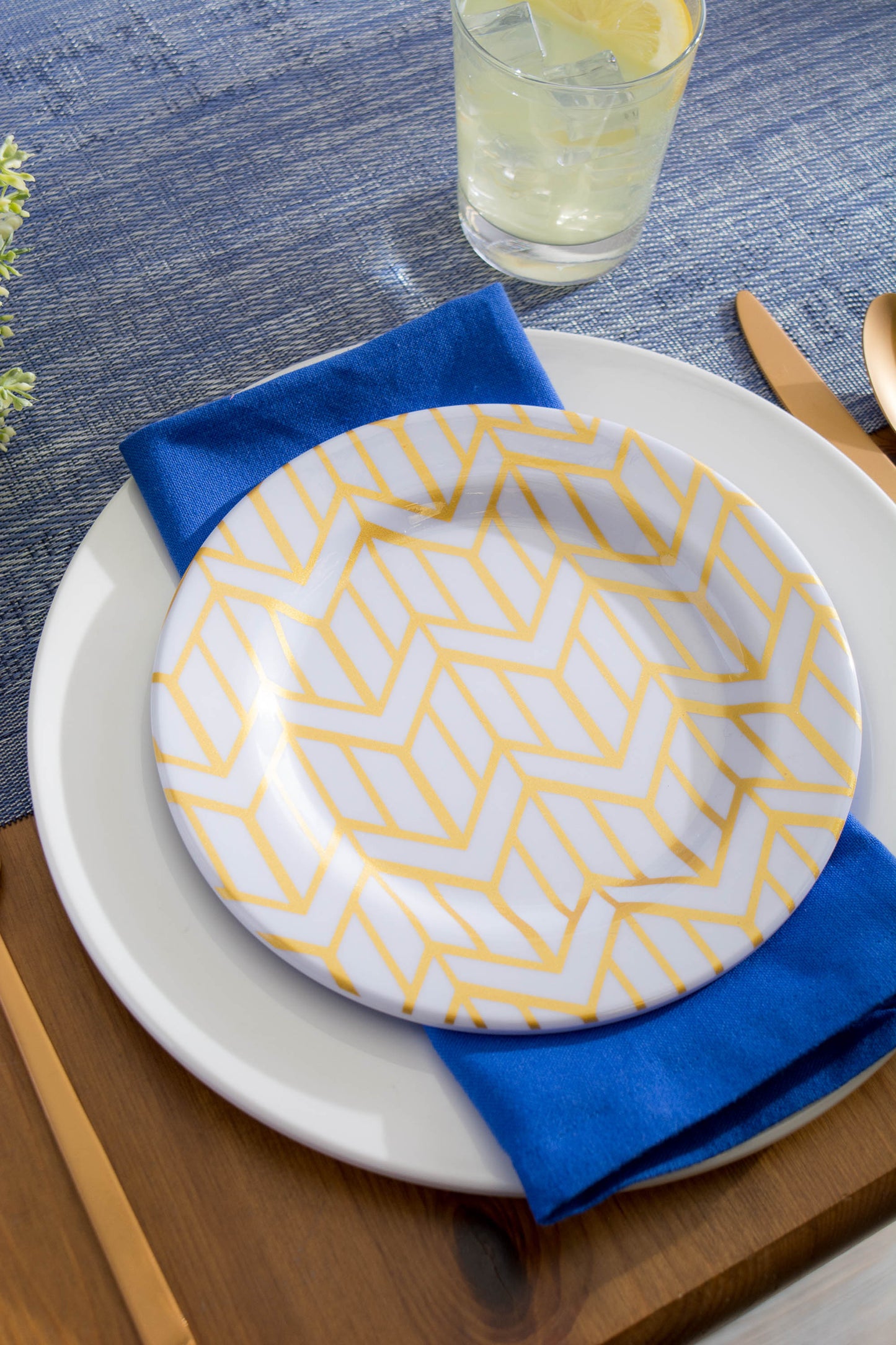 Space-Dyed Gray Pvc Table Runner 13X72