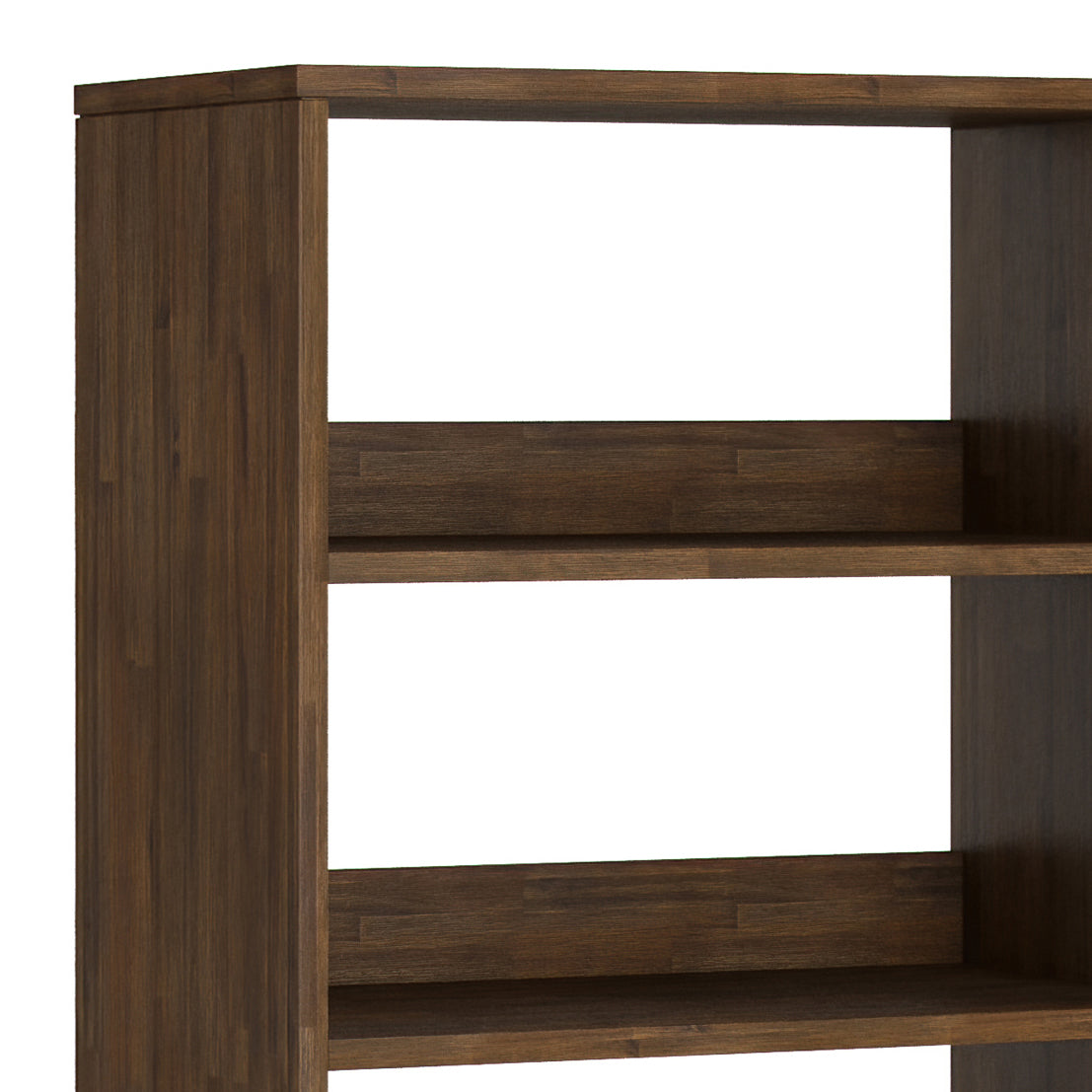 4-Shelf Bookcase with 1 Drawer and Hairpin Legs
