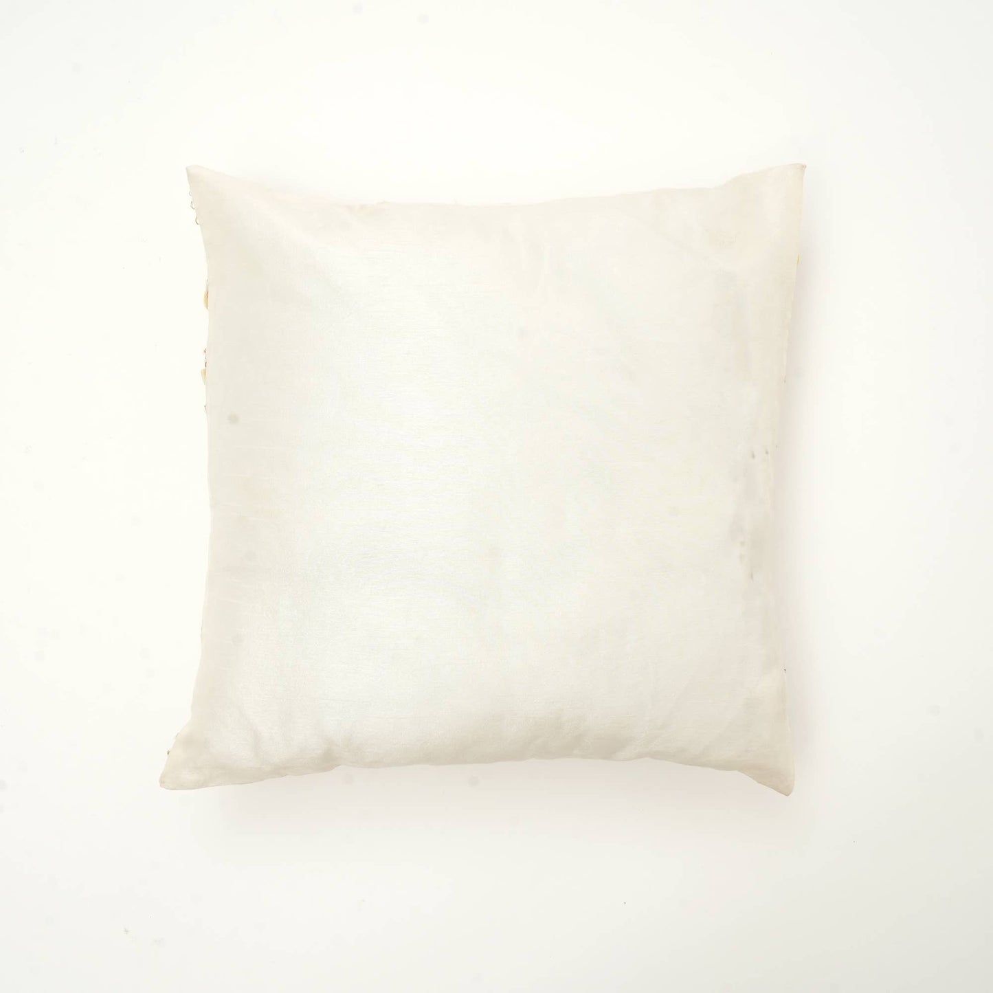 Embroidered Winter Bliss Square Pillow