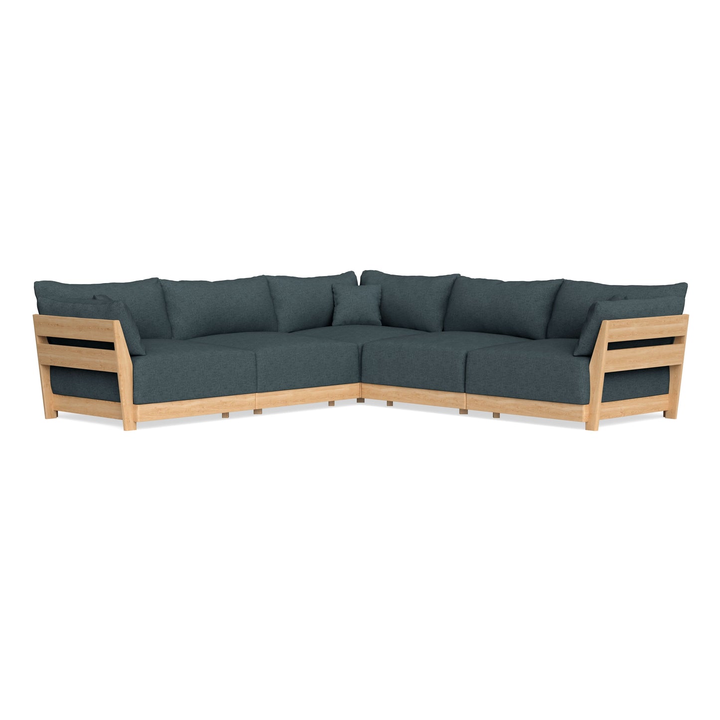 Slipcover Only - Modular Bondi 5-Seater Corner Sectional in Ocean Gray