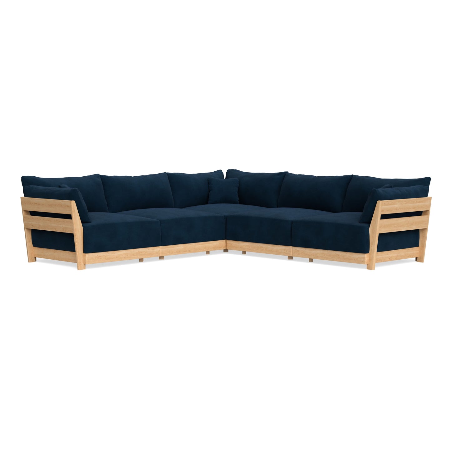 Slipcover Only - Modular Bondi 5-Seater Corner Sectional in Royal Blue