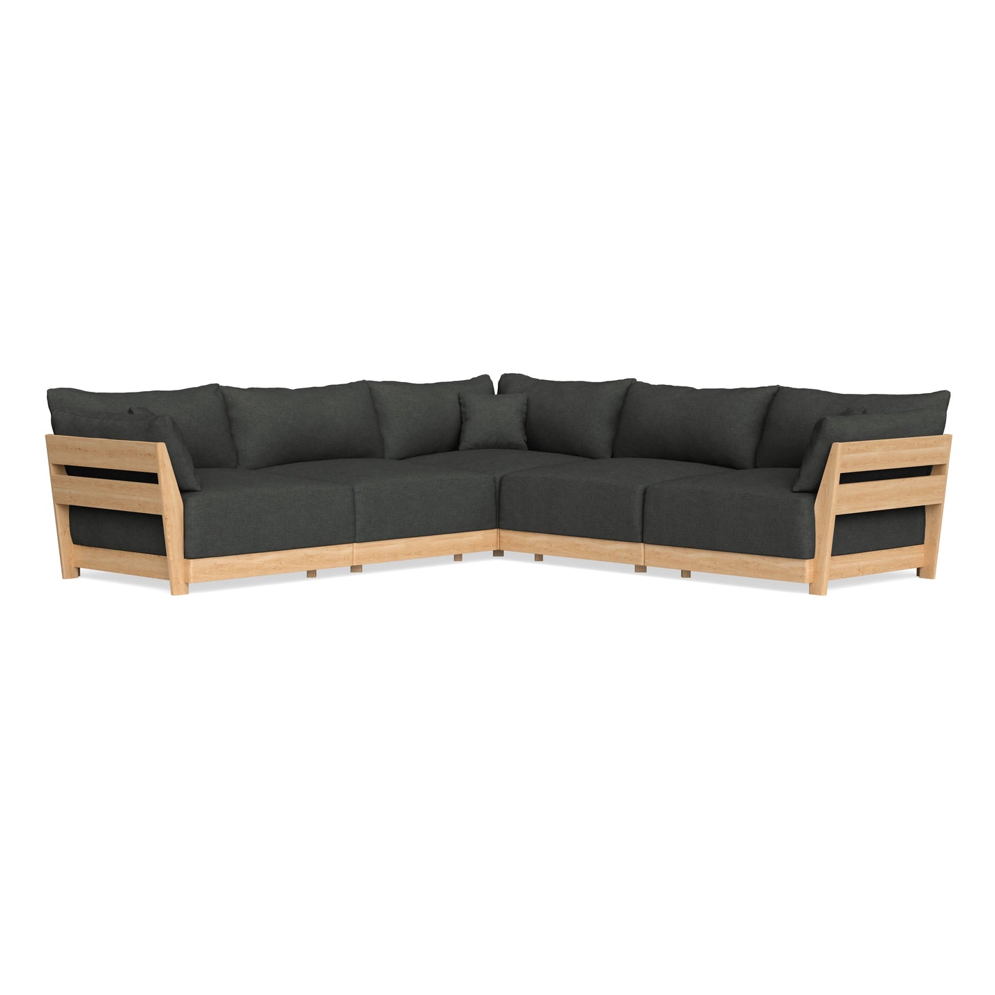 Slipcover Only - Modular Bondi 5-Seater Corner Sectional in Raven Gray