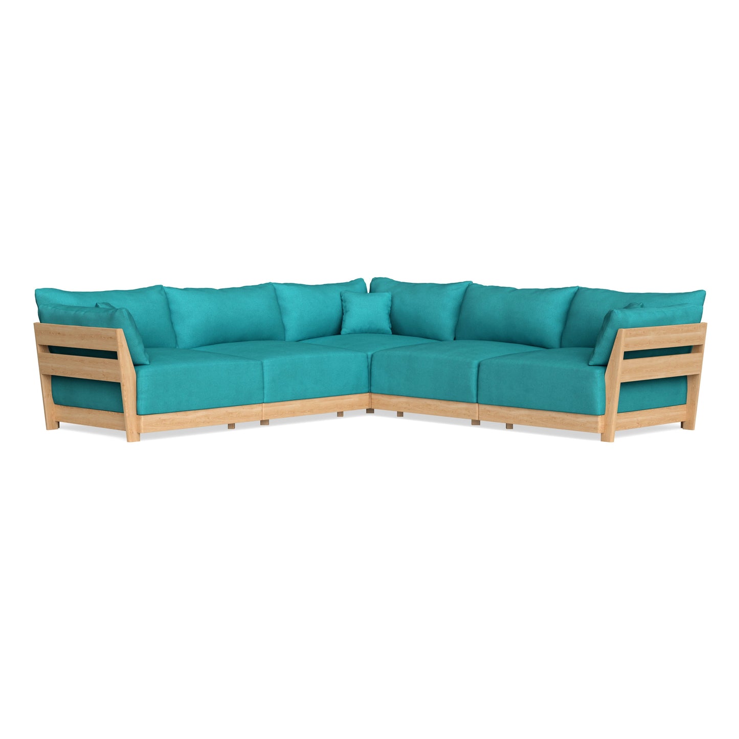 Slipcover Only - Modular Bondi 5-Seater Corner Sectional in Pool