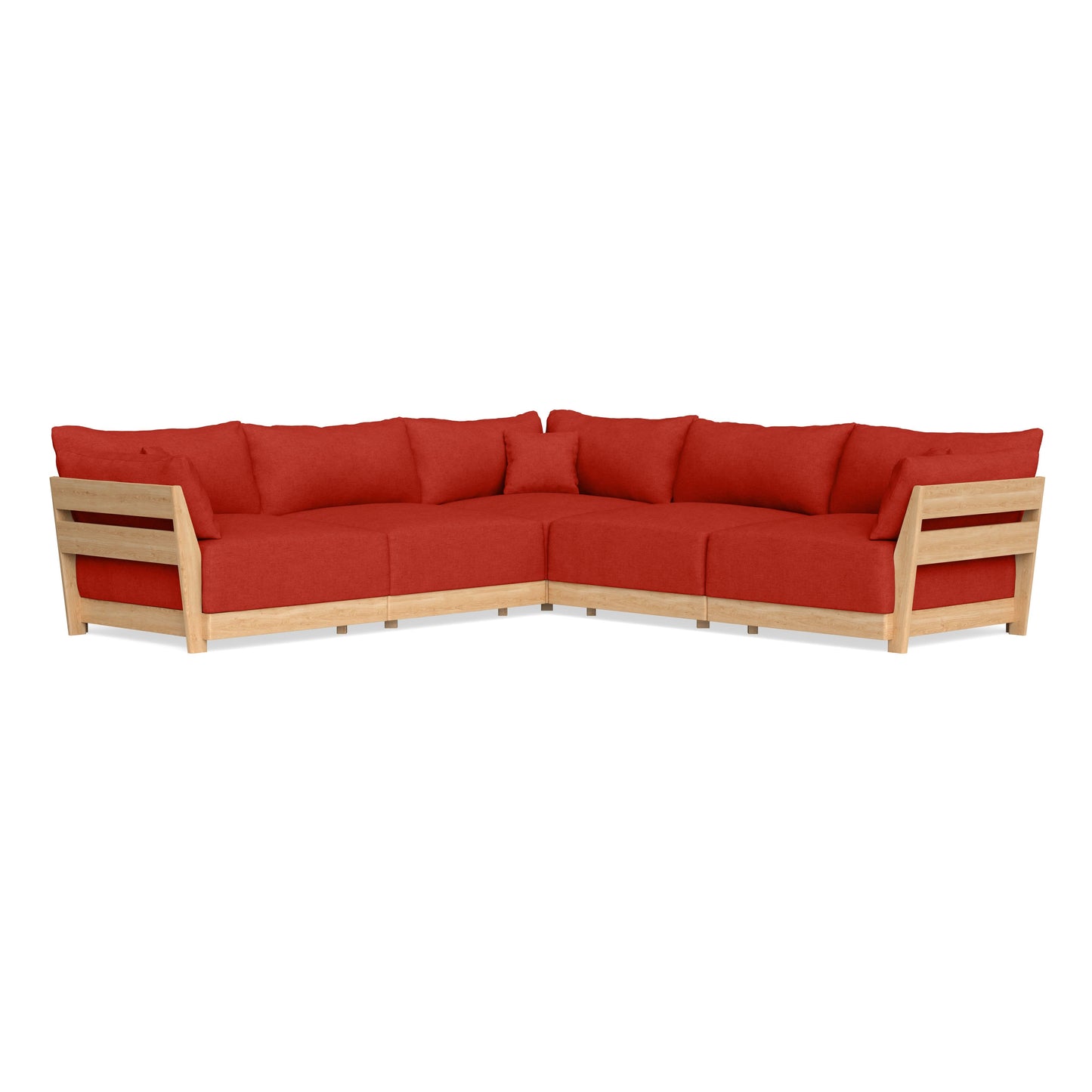 Slipcover Only - Modular Bondi 5-Seater Corner Sectional in Cayenne