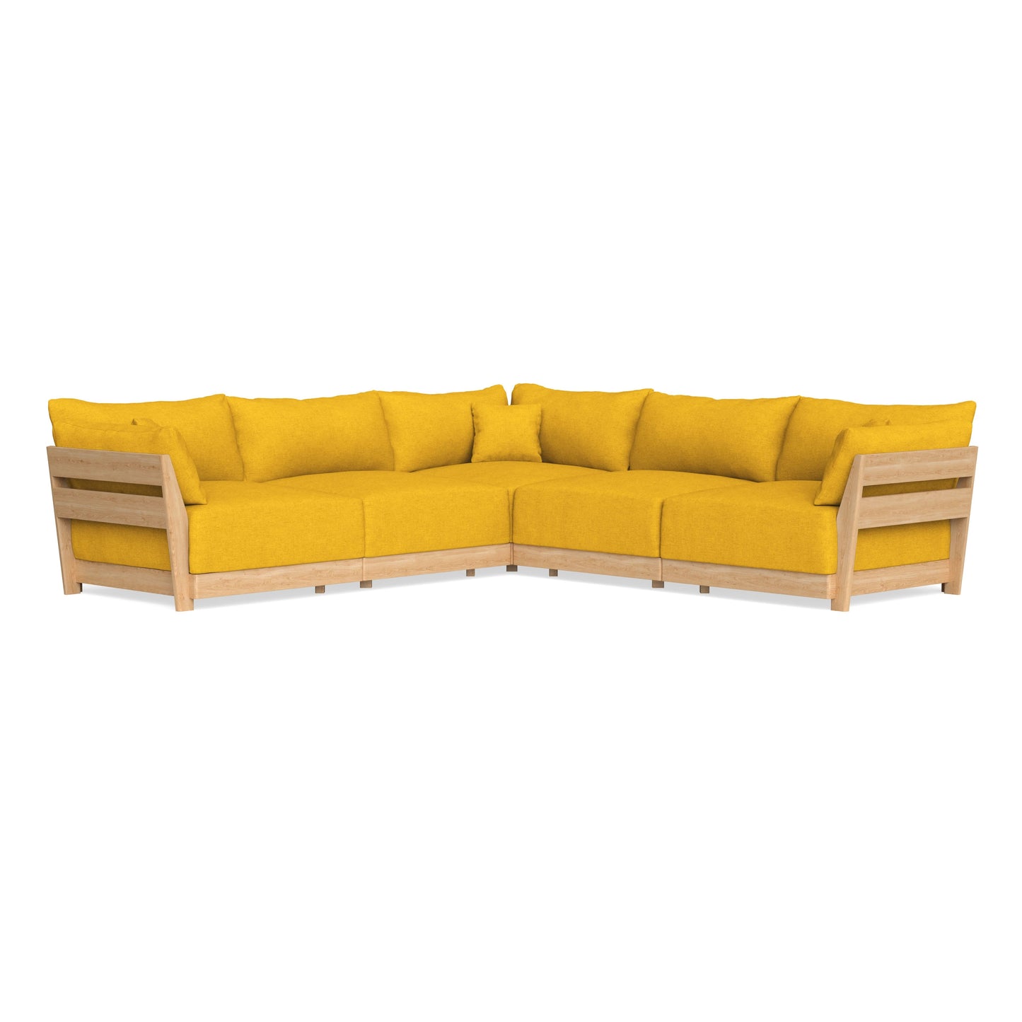 Slipcover Only - Modular Bondi 5-Seater Corner Sectional in Sunflower