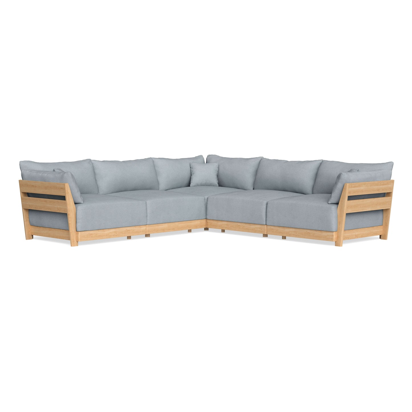 Slipcover Only - Modular Bondi 5-Seater Corner Sectional in Ash