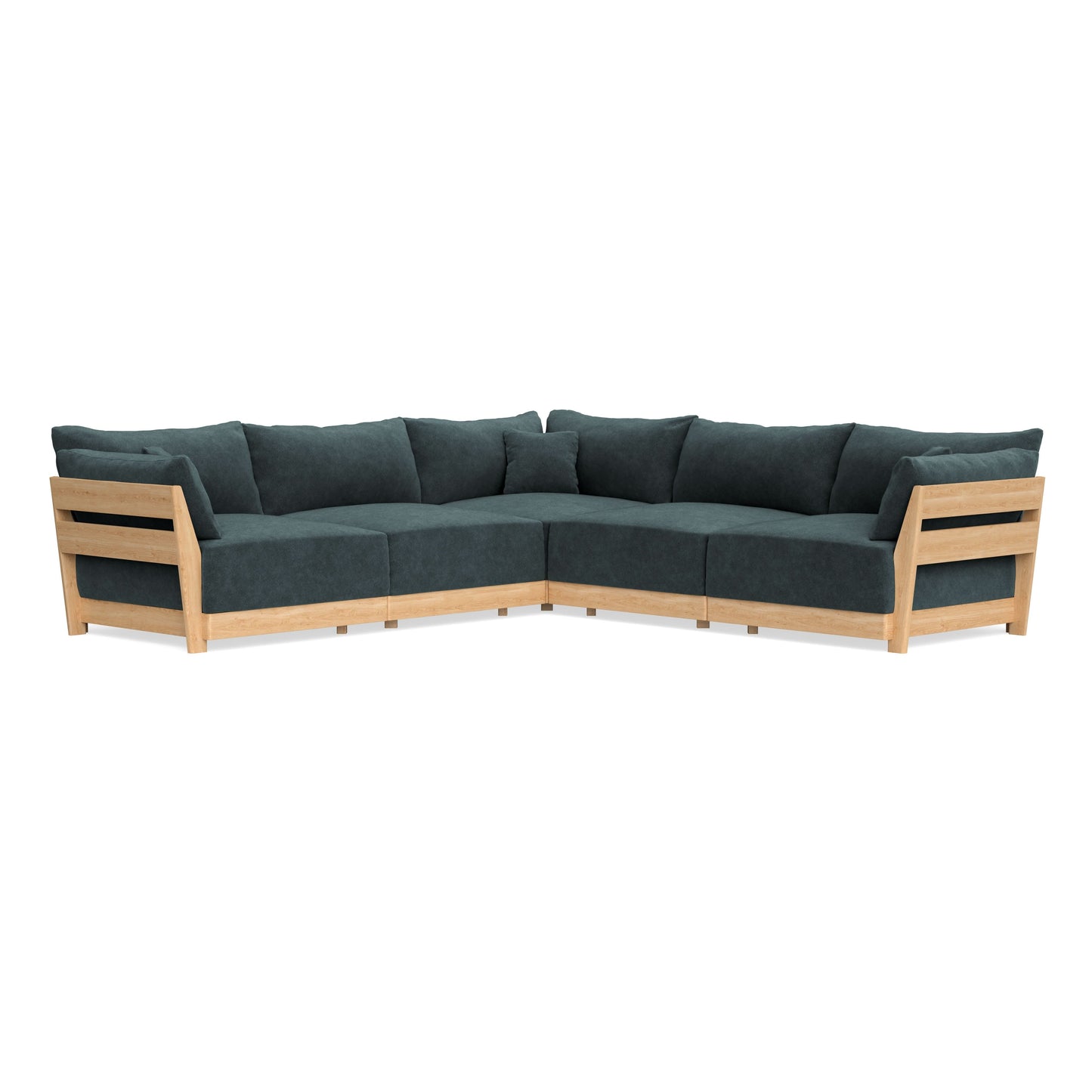 Slipcover Only - Modular Bondi 5-Seater Corner Sectional in Nightfall